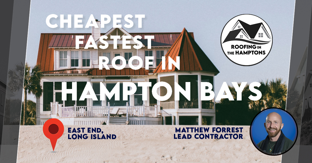 Roofing Company in Hampton Bays