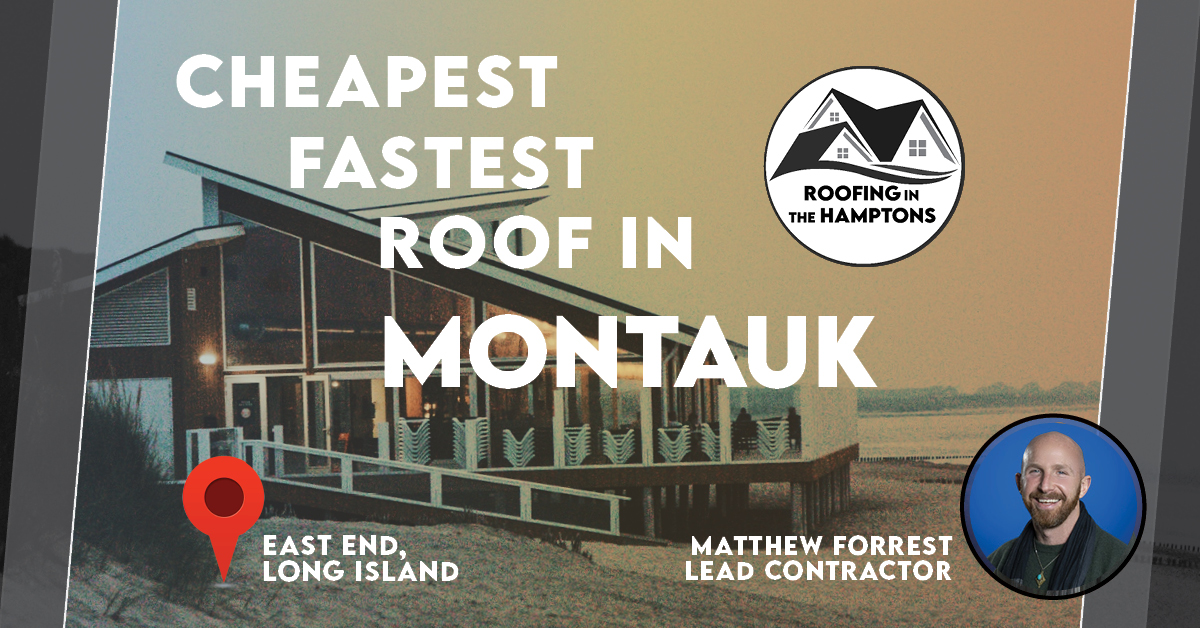 Roofing Company in Montauk
