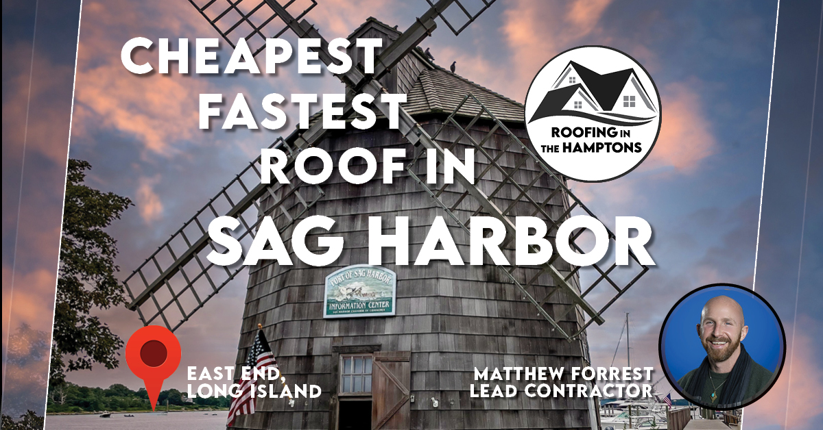 Roofing Company in Sag Harbor NY