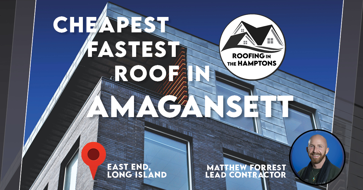 Roofing Company in Amaganesett NY